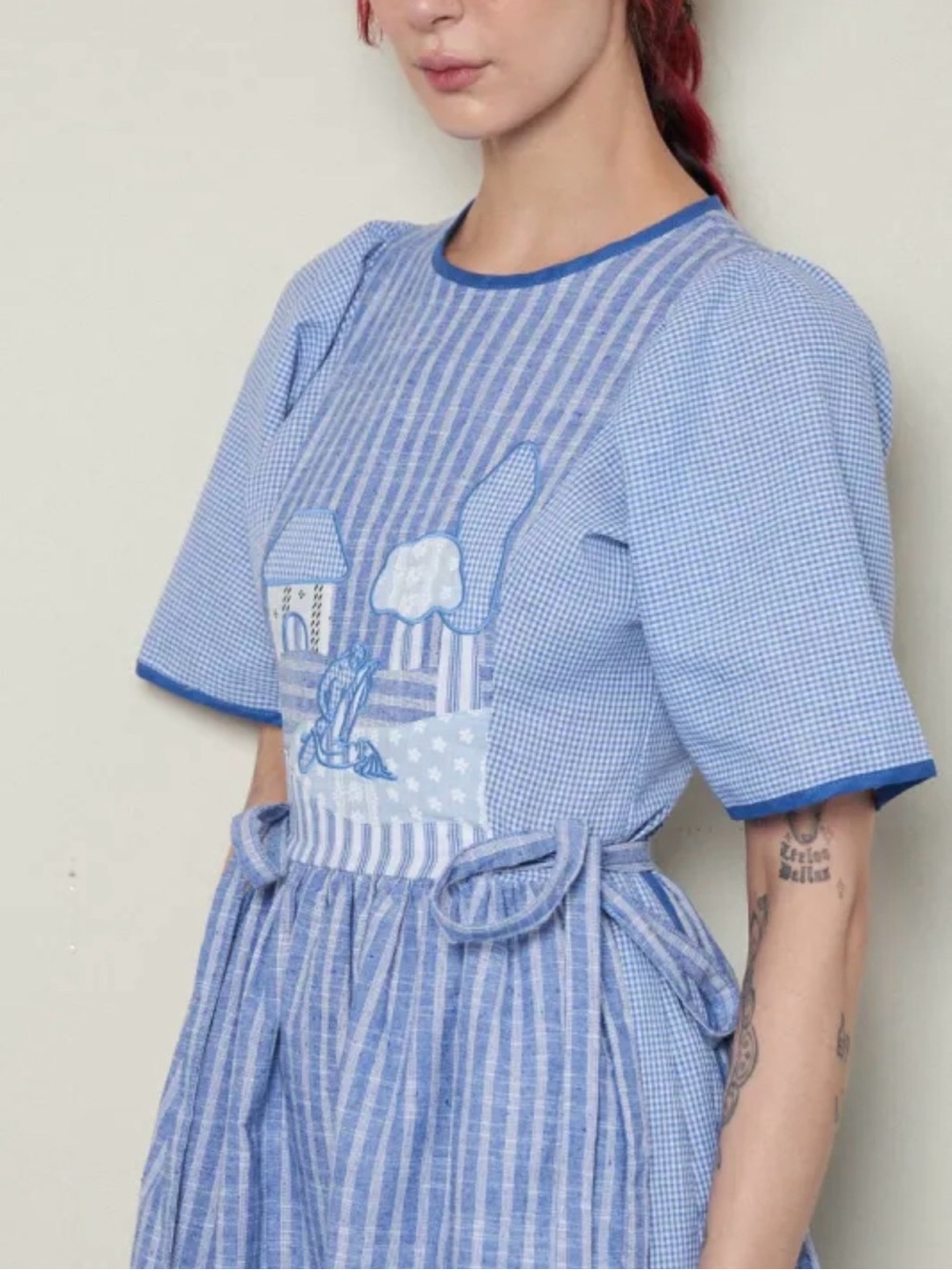 Fashion Brand Company Blue Apron Lovers Dress
